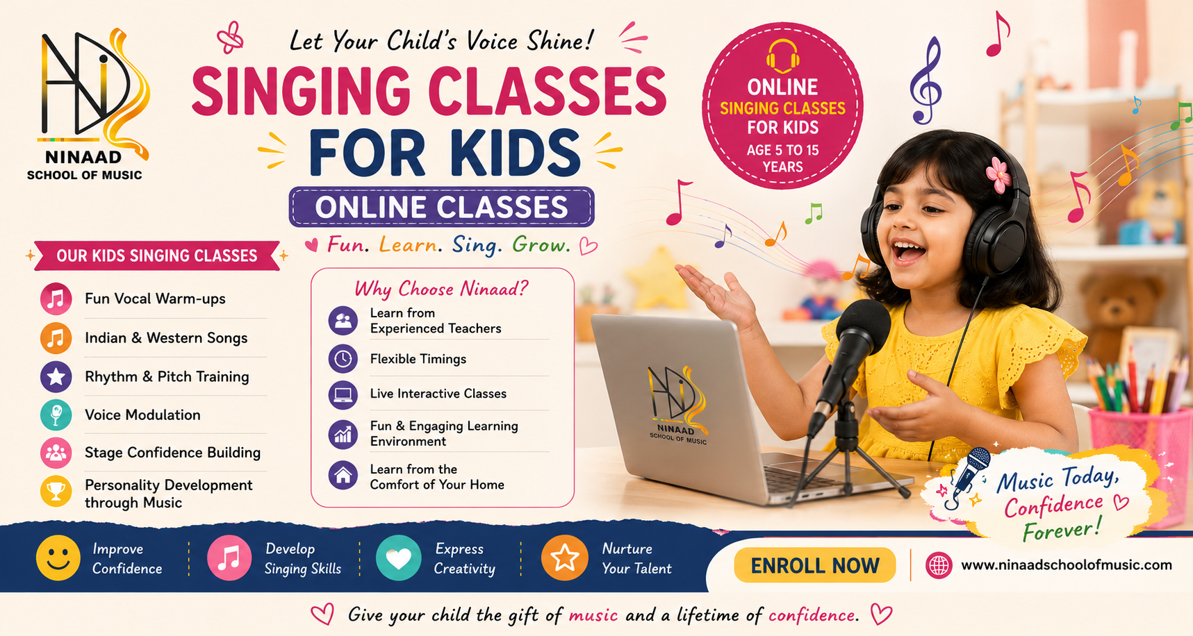 Basic Singing Lessons for Kids